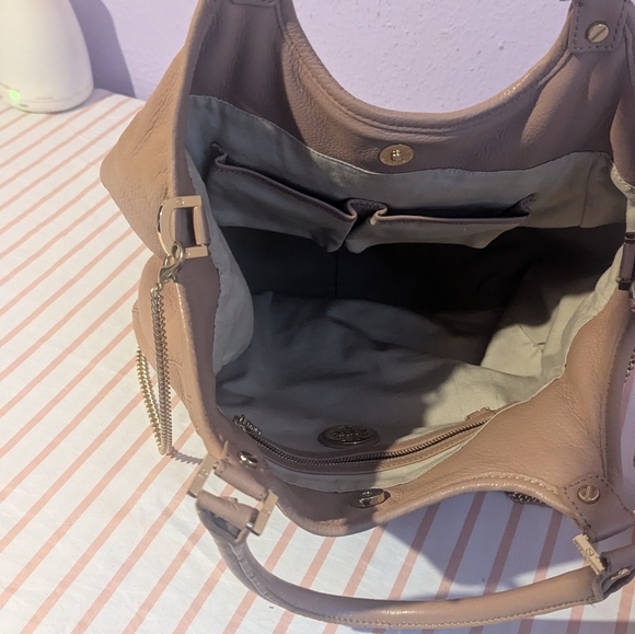 Tory Burch Pink Leather Shoulder Bag - Picture 6 of 8